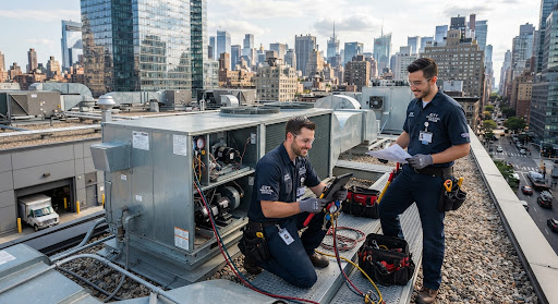 Commercial HVAC services for offices and towers in Doha